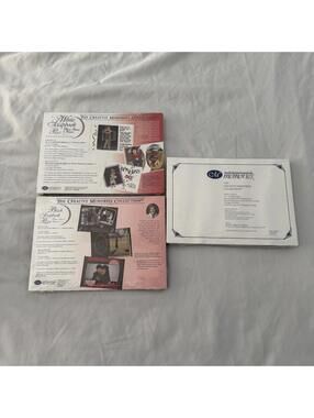 Creative Memories 5x7 Black & White Scrapbook Pages Refill Pack - 3 Packs